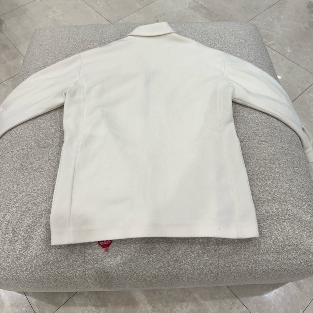 Max Mara Ivory Wool Jacket Coat Eligio Style NWT - Picture 12 of 13